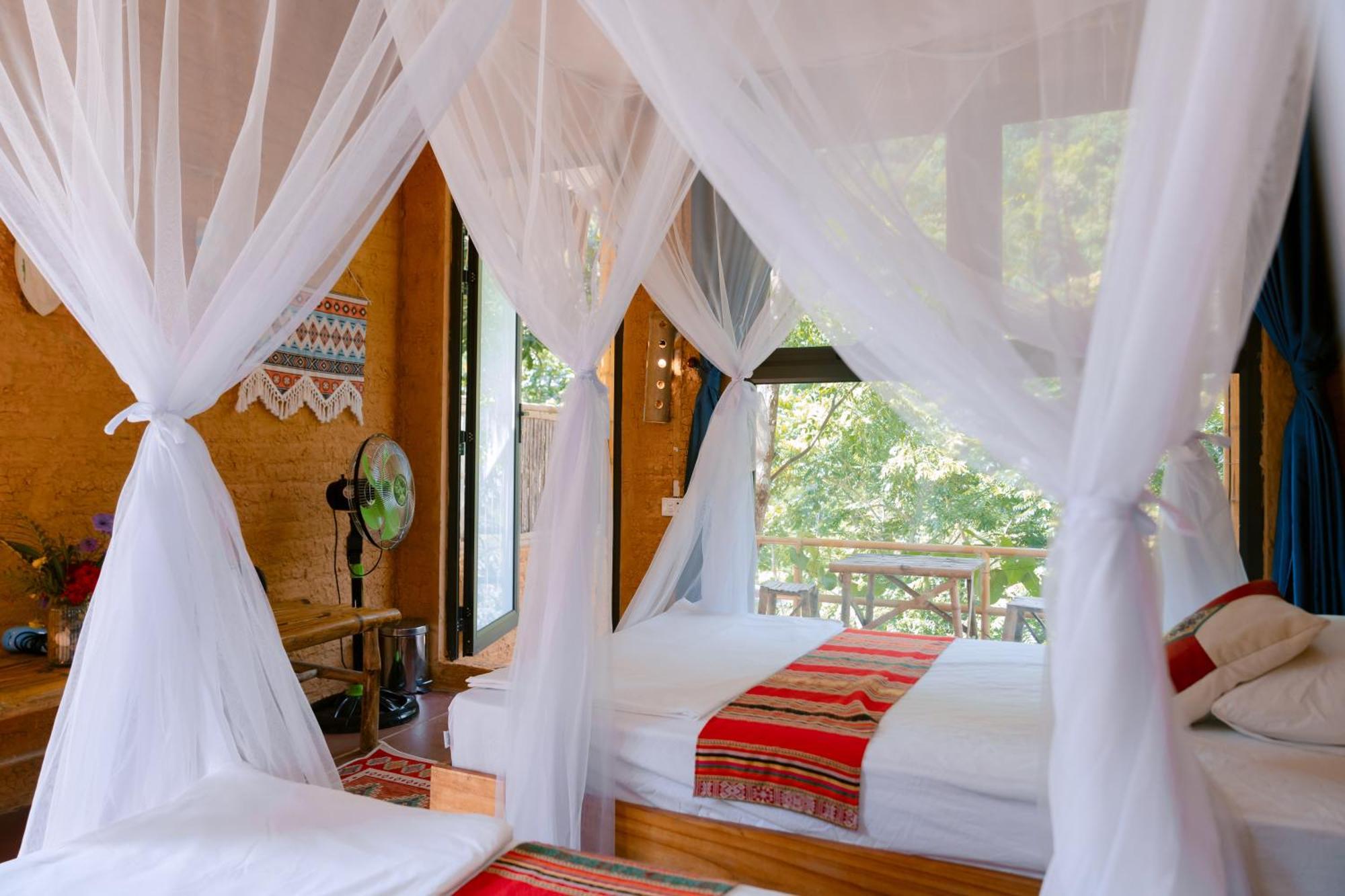 Pu Luong Homestay & Tours Huong Ba Thuoc Εξωτερικό φωτογραφία