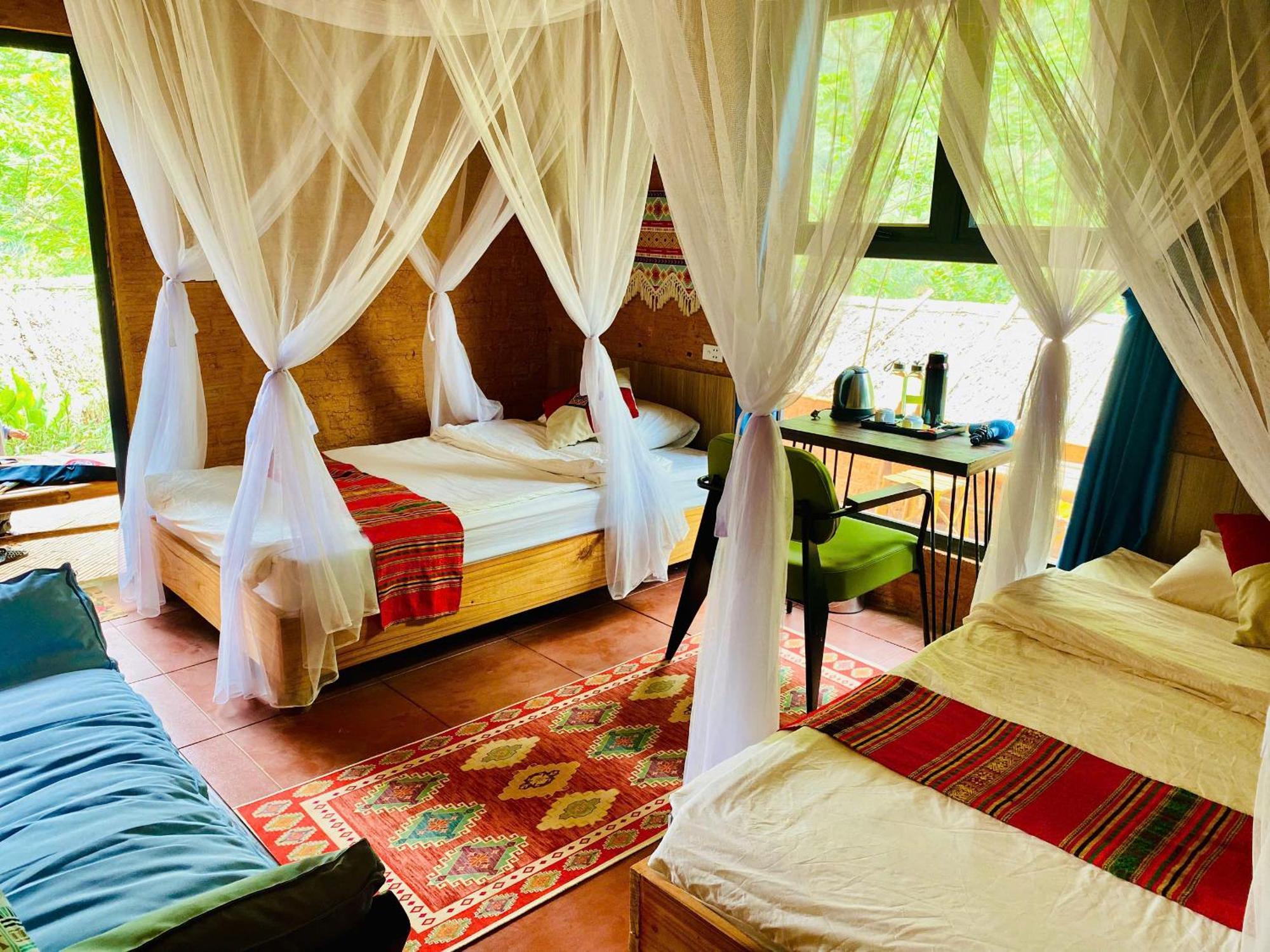 Pu Luong Homestay & Tours Huong Ba Thuoc Εξωτερικό φωτογραφία